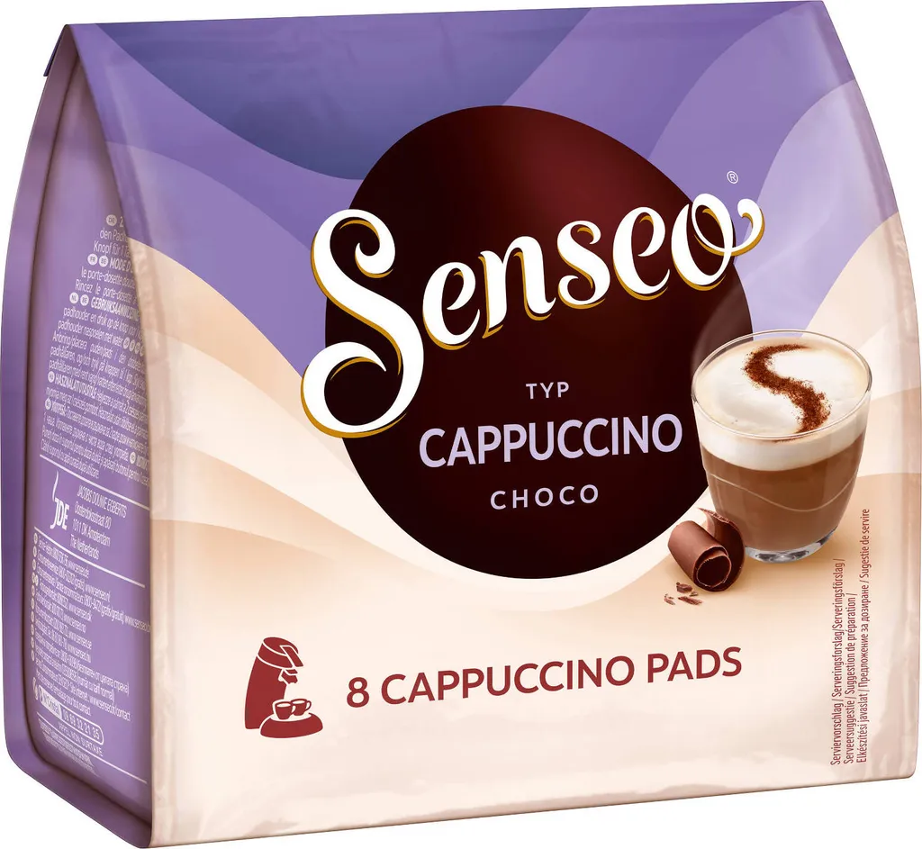 SENSEO Typ Cappuccino Choco Pads 10er Pack - 10 X 8 Getränke 3 SENSEO Typ Cappuccino Choco Pads 10er Pack - 10 X 8 Getränke – Bild 3