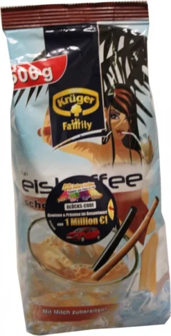 Krüger Family Eiskaffee Schoko | 500g-Beutel -Kaffee Verkäufe 081fee56fe098ca7e7ffdb72ac3c0525