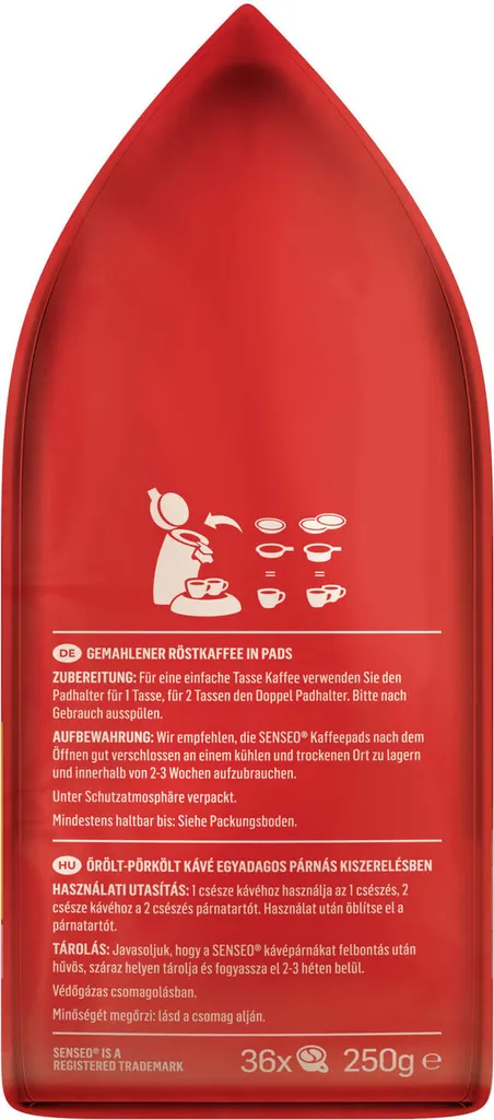 SENSEO Pads Classic UTZ 10 X 36 Getränke Pads Vorratspackung 7 SENSEO Pads Classic UTZ 10 X 36 Getränke Pads Vorratspackung – Bild 7