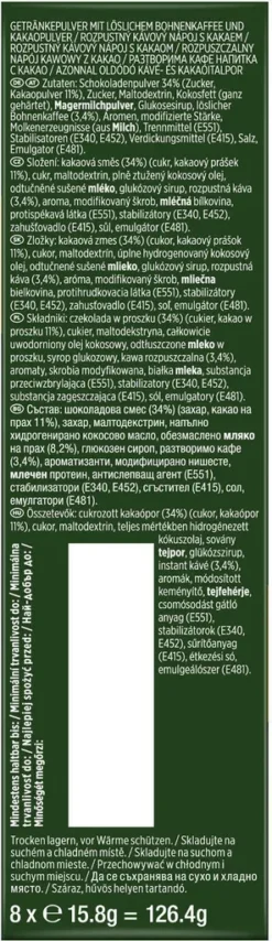 JACOBS Löskaffee Typ Cappuccino Milka* Geschmack 10 X 8 Sticks - 80 Getränke -Kaffee Verkäufe 0b772f509ebafd05f15a8a3fe38703d1