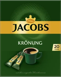 JACOBS Löskaffee Krönung 16 X 20 Sticks Löslicher Kaffee Instantkaffee 320 Getränke -Kaffee Verkäufe 0c4bff971892decef32c952364e9d188