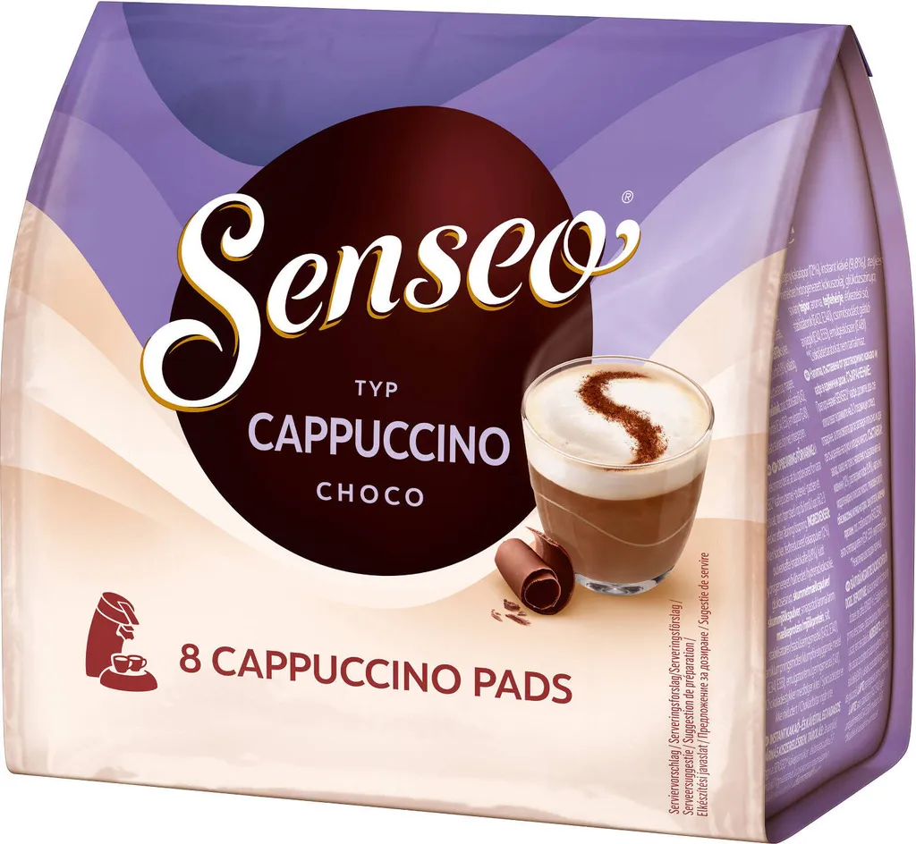 SENSEO Typ Cappuccino Choco Pads 10er Pack - 10 X 8 Getränke 4 SENSEO Typ Cappuccino Choco Pads 10er Pack - 10 X 8 Getränke – Bild 4