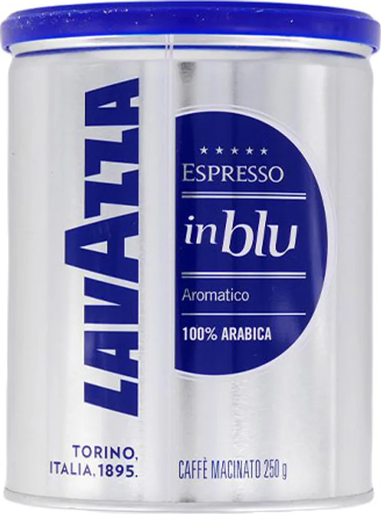 Lavazza - In Blu Gemahlener Kaffee - Dose 250g 1 Lavazza - In Blu Gemahlener Kaffee - Dose 250g