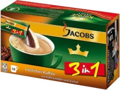 Jacobs Classic 3in1 Sticks | Löslicher Kaffee | 10 Portionen -Kaffee Verkäufe 0f4e5bf55b456fcc43734305c682646f