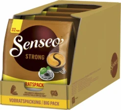 SENSEO Pads Strong Senseopads Stark 5 X 32 Getränke Vorteilspack -Kaffee Verkäufe 11408a4f564369aded18fd461a23591a