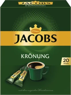 JACOBS Krönung Löslicher Kaffee 8 X 20 Getränke Sticks Instantkaffee