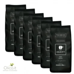 Kaffeebohnen Espresso Schwarz Lollo Caffè 1 Kg X 6 - Lollo Caffè -Kaffee Verkäufe 14936ae56546d64a9d24f68c6bfaf624