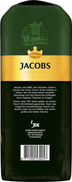JACOBS Kaffeebohnen Expertenröstung Espresso 3 Kg Ganze Espressobohnen + 1 Jacobs Barista Becher + 1 Dose 11 JACOBS Kaffeebohnen Expertenröstung Espresso 3 Kg Ganze Espressobohnen + 1 Jacobs Barista Becher + 1 Dose -Kaffee Verkäufe 182717db8bc5e65b5860e87278ec406e