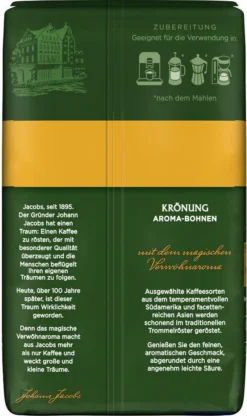 JACOBS Kaffeebohnen Krönung Aroma-Bohnen 6x500g Ganze Kaffee Bohnen Geröstet 7 JACOBS Kaffeebohnen Krönung Aroma-Bohnen 6x500g Ganze Kaffee Bohnen Geröstet -Kaffee Verkäufe 1b01cf06863364f490655b9edf3fc927