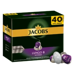 JACOBS Kapseln Lungo Intenso 5 X 40 Nespresso®* Kompatible Kaffeekapseln -Kaffee Verkäufe 1cebf109b7756dcb160b2109d9532116