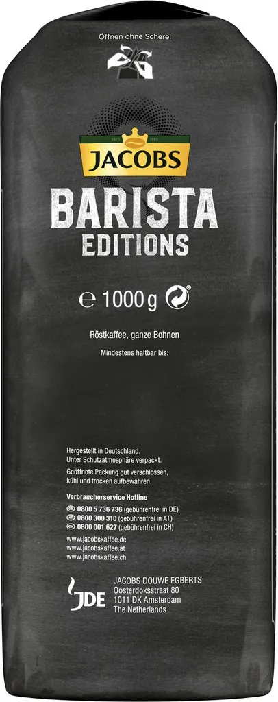 JACOBS Kaffeebohnen Barista Editions Espresso 3 Kg Espressobohnen + 1 Jacobs Barista Becher +1 Dose 7 JACOBS Kaffeebohnen Barista Editions Espresso 3 Kg Espressobohnen + 1 Jacobs Barista Becher +1 Dose – Bild 7