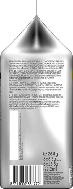 TASSIMO Latte Macchiato Baileys 5er Pack T Discs Kaffee Kapseln 5 X 8 Getränke -Kaffee Verkäufe 21d4453ab863a1784a55921cdede9e71