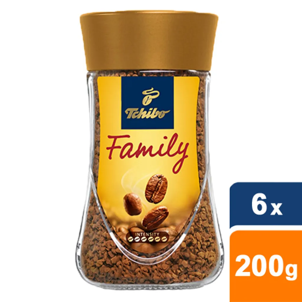 Tchibo - Family Löslicher Kaffee - 6x 200g 1 Tchibo - Family Löslicher Kaffee - 6x 200g