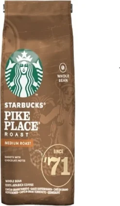 Nestlé® Starbucks Pike Place Roast, Medium, Ganze Bohne, 200 G 11 Nestlé® Starbucks Pike Place Roast, Medium, Ganze Bohne, 200 G -Kaffee Verkäufe 24359e927df1cc7ae814ee78c5727ce5