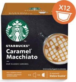 Nestlé® Starbucks By Nescafe Dolce Gusto Caramel Macchiato Arabica Kaffee 12 Kapseln 10 Nestlé® Starbucks By Nescafe Dolce Gusto Caramel Macchiato Arabica Kaffee 12 Kapseln -Kaffee Verkäufe 26bc9ad7dbe11f3c214d3c736f6c61a0