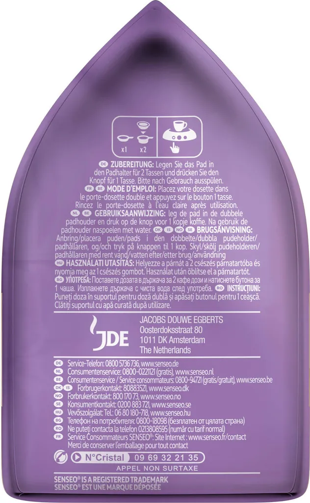 SENSEO Typ Cappuccino Choco Pads 10er Pack - 10 X 8 Getränke 6 SENSEO Typ Cappuccino Choco Pads 10er Pack - 10 X 8 Getränke – Bild 6