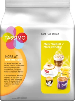 Tassimo Café Hag Crema Entkoffeiniert | 16 T Discs, Kaffeekapseln -Kaffee Verkäufe 2783577dc743f33024d9a75ef6f8a6ec