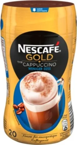 Nescafé® Nescafé Gold Typ Cappuccino Weniger Süß | 250g Dose -Kaffee Verkäufe 290e4501de55ce1b7e4f5656005a82aa