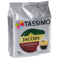 Tassimo Jacobs Caffè Crema Classico | 16 T Discs, Kaffeekapseln -Kaffee Verkäufe 2a29ca5266a3c3c9cbab648e0fd50116