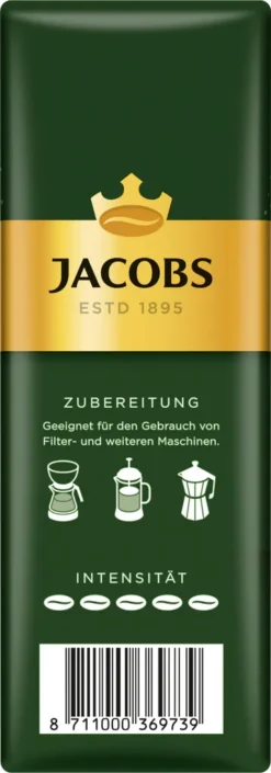 Jacobs Filterkaffee Krönung Kräftig | Gemahlen | 500g -Kaffee Verkäufe 2b7bd8568b6f3ecbf68f13b0f946dc59