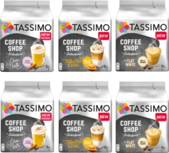 TASSIMO Kapseln Coffee Shop Selections Chai/ Flat White/ Toffee Nut 48 Getränke 8 TASSIMO Kapseln Coffee Shop Selections Chai/ Flat White/ Toffee Nut 48 Getränke -Kaffee Verkäufe 2e658031ee65a4b46868ecefccdfb8d3