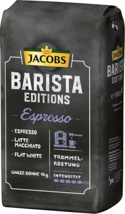 JACOBS Kaffeebohnen Barista Editions Espresso 2 X 1 Kg Espressobohnen Ganze Bohne -Kaffee Verkäufe 2e905323f7f50684c05dc3094b5446e6