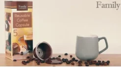 5x Wiederverwendbare Dolce Gusto Kaffeetasse - Umweltfreundlich - Nachhaltig - Kaffeetassen Kapseln - Nachfüllbare Kaffeekapseln - Kaffeekapsel - Dolce Gusto -Kaffee Verkäufe 2fa1653568ad14ae460af63a741a3841