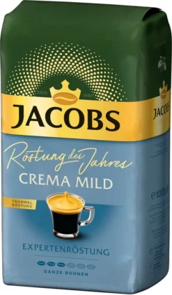 JACOBS Kaffeebohnen Expertenröstung Crema Mild Röstung Des Jahres 2x1 Kg Bohnen 10 JACOBS Kaffeebohnen Expertenröstung Crema Mild Röstung Des Jahres 2x1 Kg Bohnen -Kaffee Verkäufe 300882f3b1a95a96e1b61c177445033e