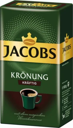 Jacobs Filterkaffee Krönung Kräftig | Gemahlen | 500g -Kaffee Verkäufe 30d6ab1af42aaaaa01ceffc27888ab3c 1