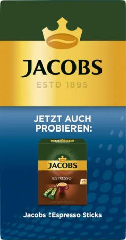 Jacobs Classic 2in1 Sticks | Löslicher Kaffee | 10 Portionen 14 Jacobs Classic 2in1 Sticks | Löslicher Kaffee | 10 Portionen -Kaffee Verkäufe 3122ddc856d7fdab4c37ccd98571058c