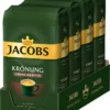 JACOBS Kaffeebohnen Krönung Crema Kräftig Bohnenkaffee 4 X 1 Kg Ganze Bohne