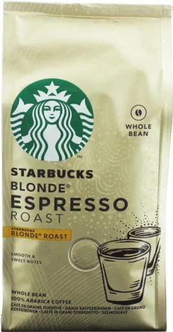 Nestlé® Starbucks Blonde Espresso Roast, Süsse Röstung, Ganze Bohne, 200 G 6 Nestlé® Starbucks Blonde Espresso Roast, Süsse Röstung, Ganze Bohne, 200 G -Kaffee Verkäufe 33800263513f06a4e795d0212df794c2