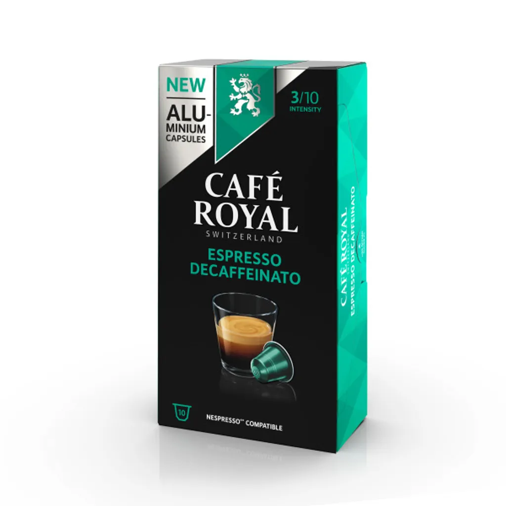 Café Royal Espresso Decaffeinato 10 Nespresso® Komp. Kapseln 2 Café Royal Espresso Decaffeinato 10 Nespresso® Komp. Kapseln – Bild 2