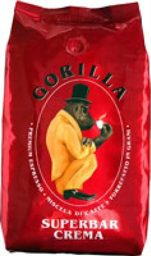 GORILLA Superbar Crema Kaffeebohnen 1 Kg 1 GORILLA Superbar Crema Kaffeebohnen 1 Kg