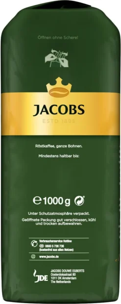 JACOBS Kaffeebohnen Krönung Crema 3 Kg Ganze Geröstete Bohnen + 1 Jacobs Barista Becher + 1 Dose 12 JACOBS Kaffeebohnen Krönung Crema 3 Kg Ganze Geröstete Bohnen + 1 Jacobs Barista Becher + 1 Dose -Kaffee Verkäufe 38d6771995c6fbb237fd430269d4d8b1