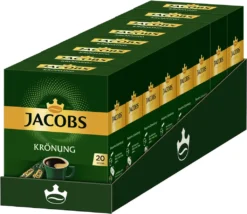 JACOBS Krönung Löslicher Kaffee 8 X 20 Getränke Sticks Instantkaffee -Kaffee Verkäufe 38ec236ccd2ab27c5b3d713a80e6a6ae 1