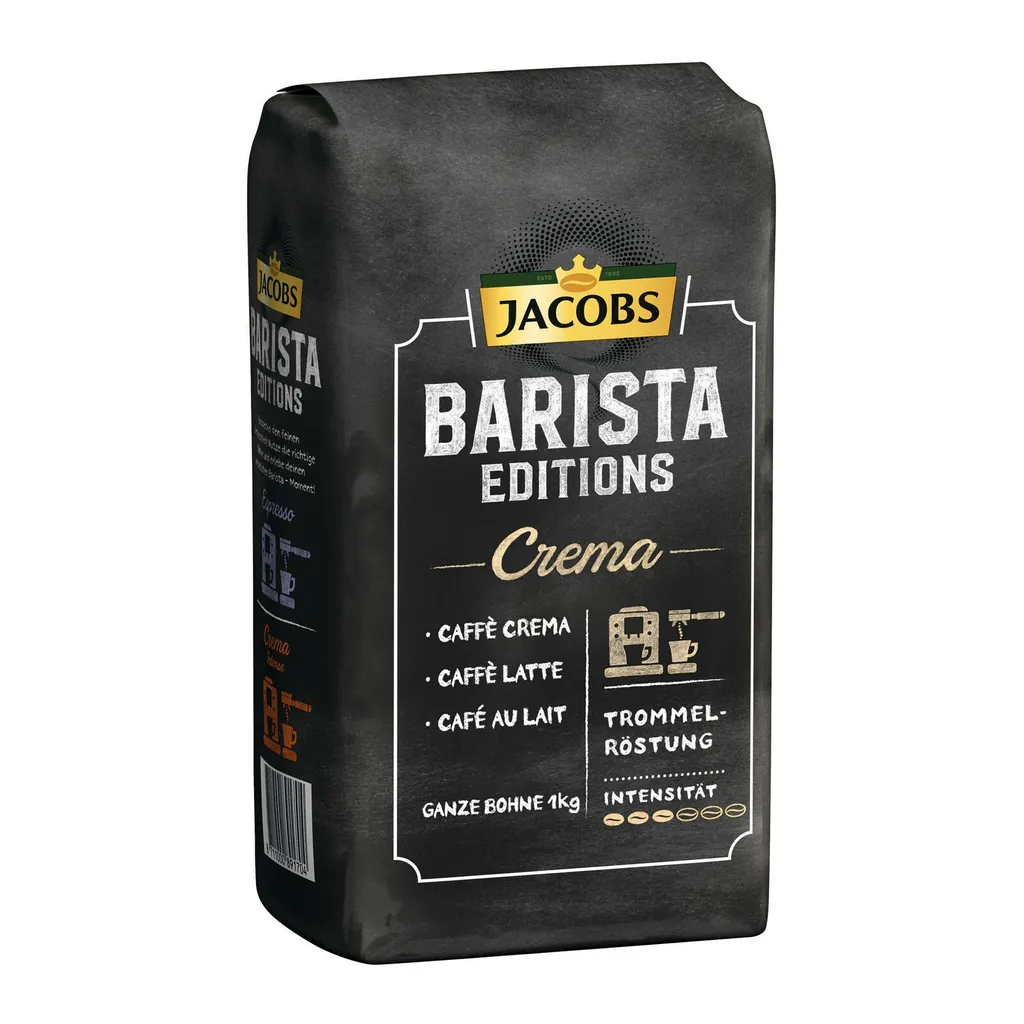 Jacobs Barista Editions Crema | Ganze Bohne | 1000g 1 Jacobs Barista Editions Crema | Ganze Bohne | 1000g