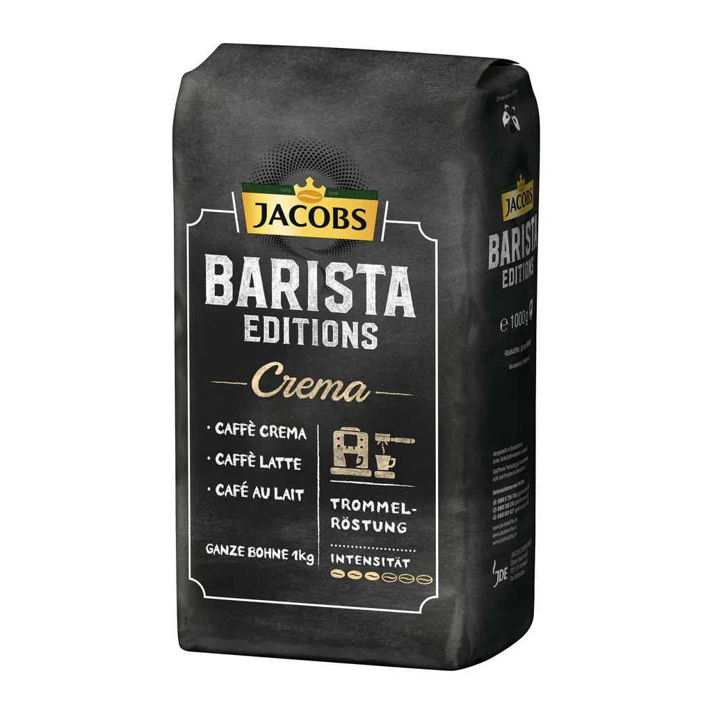 Jacobs Barista Editions Crema | Ganze Bohne | 1000g 2 Jacobs Barista Editions Crema | Ganze Bohne | 1000g – Bild 2