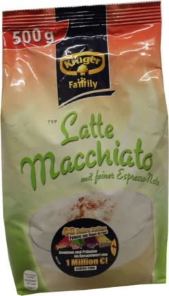Krüger Family Latte Macchiato | 500-g-Beutel -Kaffee Verkäufe 3b543f825c19100fb907e914181ce9fe