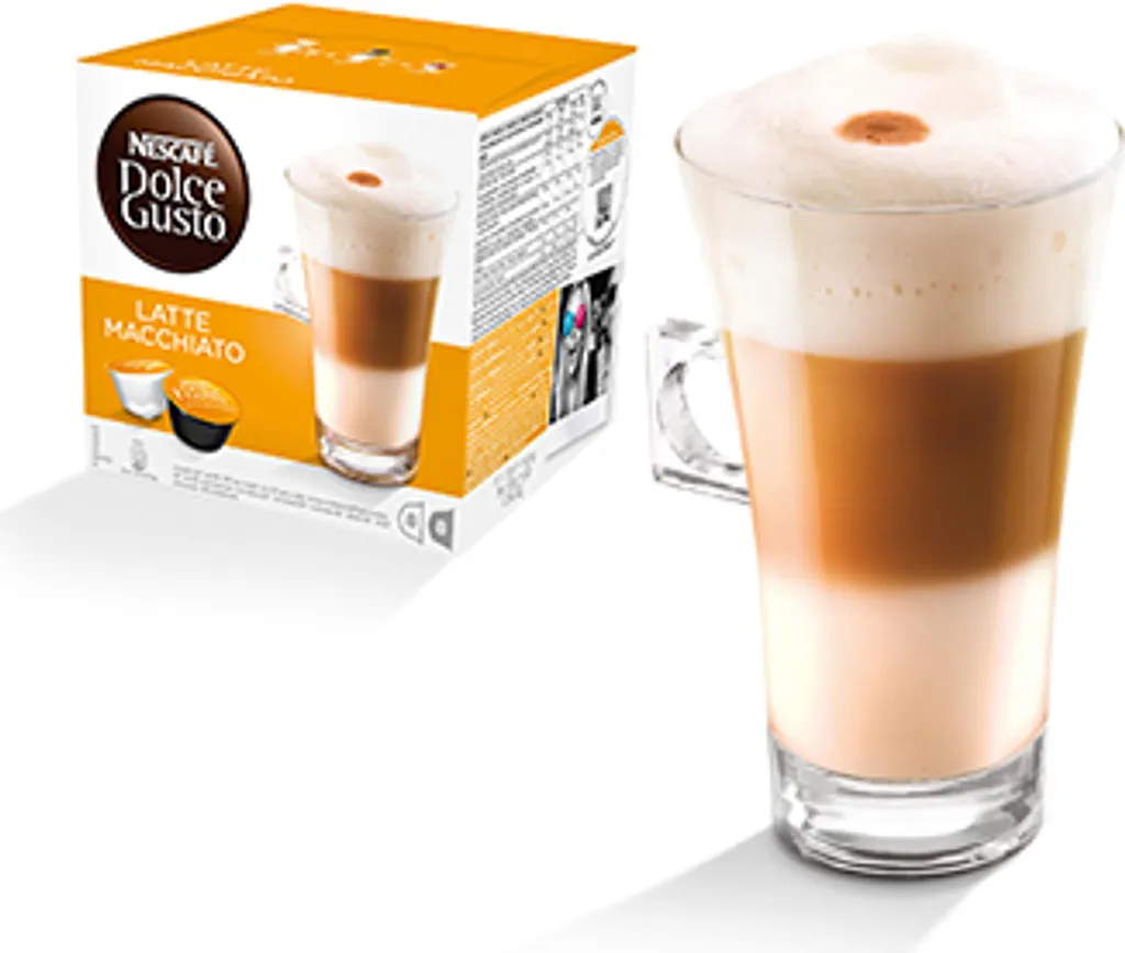 Nescafé® Nescafé Dolce Gusto Latte Macchiato | 8 Kaffeekapseln 1 Nescafé® Nescafé Dolce Gusto Latte Macchiato | 8 Kaffeekapseln