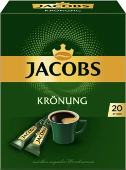 JACOBS Löskaffee Krönung 16 X 20 Sticks Löslicher Kaffee Instantkaffee 320 Getränke -Kaffee Verkäufe 3be92f8512dab1d9dd7c9199dd1d7c1f