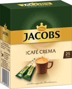 JACOBS Typ Cafe Crema Löslicher Kaffee 12 X 25 Sticks -Kaffee Verkäufe 3d4a5a413d57f62000054ae409e0a4c9