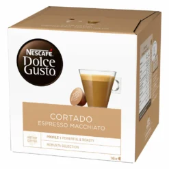 Nescafé® Nescafé Dolce Gusto Cortado Espresso Macchiato | 16 Portionen -Kaffee Verkäufe 3f35042405013004d006bb058dc90a29