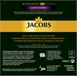 JACOBS Kapseln Nespresso®* Kompatibel 5x20 Lungo 8 Intenso+ 5x20 Decaffeinato 6 -Kaffee Verkäufe 3f95c878483bc77239e88bbc1b1dc252 1