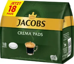 JACOBS Pads Crema Classic 270 Getränke - 15x18 Kaffeepads Senseo Kompatibel -Kaffee Verkäufe 413fd8006046b3bb7b8a0f6e182c223b