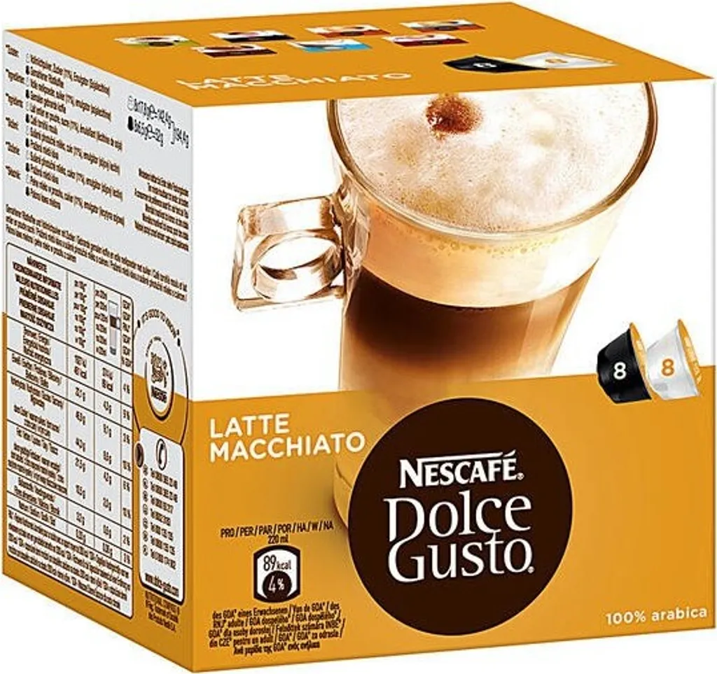 Nescafé® Nescafé Dolce Gusto Latte Macchiato | 8 Kaffeekapseln 7 Nescafé® Nescafé Dolce Gusto Latte Macchiato | 8 Kaffeekapseln – Bild 7