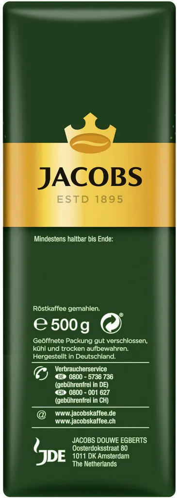 JACOBS Krönung Mild Filterkaffee 12 X 500 G Kaffee Gemahlen 5 JACOBS Krönung Mild Filterkaffee 12 X 500 G Kaffee Gemahlen – Bild 5