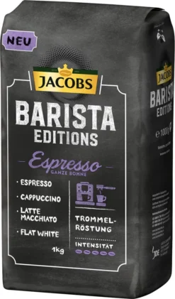 Jacobs Barista Editions Espresso, Bohnenkaffee, Ganze Bohnen, Röstkaffee, Kaffeebohnen, 4 X 1000 G -Kaffee Verkäufe 4234cce52045a5f95d4104254527b084