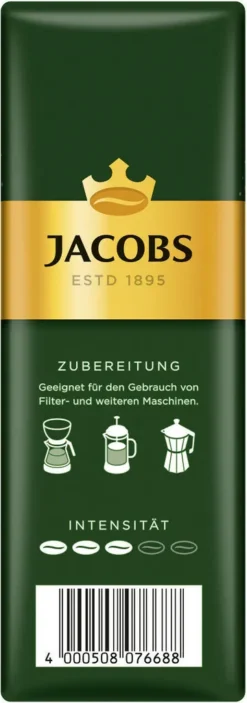 JACOBS Filterkaffee Krönung 6x500g Pulver-Kaffee Gemahlen Röstkaffee 1,5kg -Kaffee Verkäufe 45b2843fca898933e64615e2b00189be