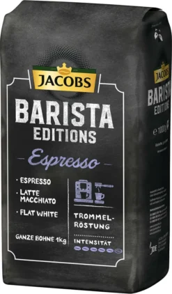 JACOBS Kaffeebohnen Barista Editions Espresso 2x1kg Ganze Bohne + Aluminium Dose Im Barista Design -Kaffee Verkäufe 47fa002a9c656045e8c2c2fc7e99de3c
